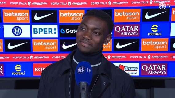 國米小將艾杜：感謝俱樂部和球隊(duì)給我機(jī)會上場，這是獨(dú)特的經(jīng)歷